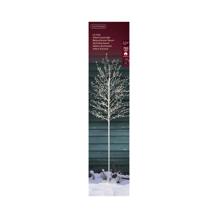 Albero per decorazione natalizia con 720 LED e timer interno/esterno 180 cm