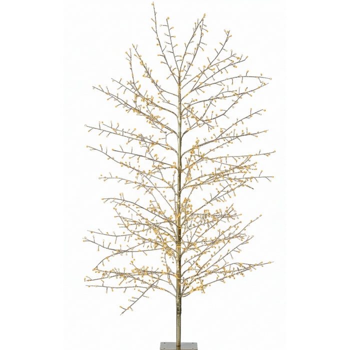 Albero per decorazione natalizia con 1320 LED e timer interno/esterno 150 cm