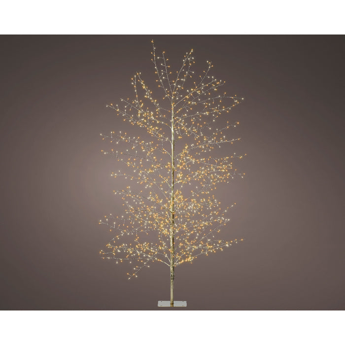 Albero per decorazione natalizia con 1320 LED e timer interno/esterno 150 cm