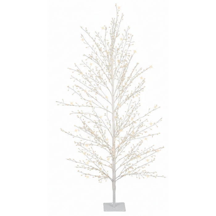 Albero per decorazione natalizia con 1320 LED e timer interno/esterno 150 cm