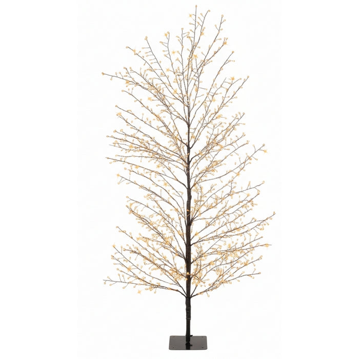 Albero per decorazione natalizia con 1320 LED e timer interno/esterno 150 cm