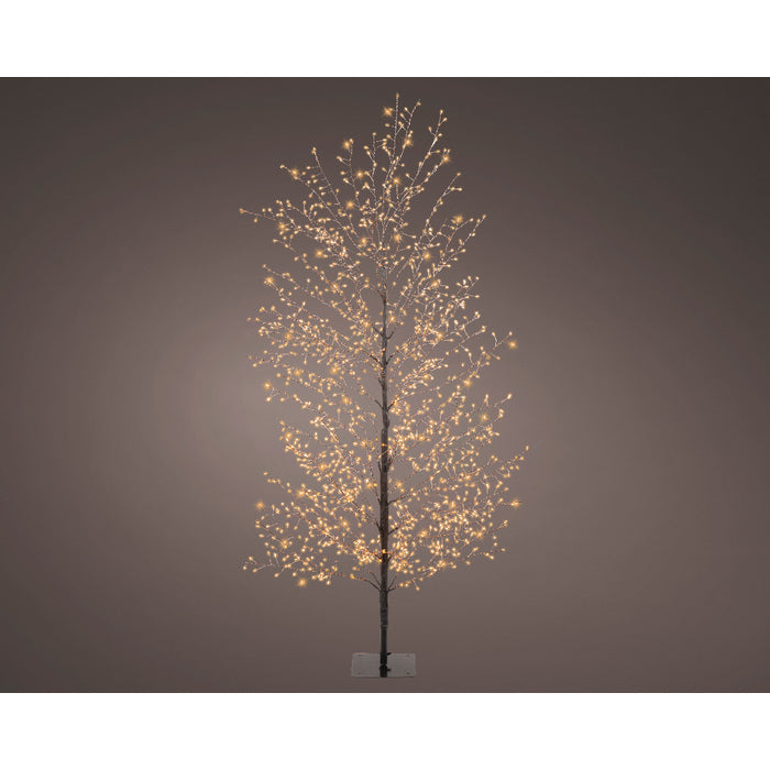 Albero per decorazione natalizia con 1320 LED e timer interno/esterno 150 cm
