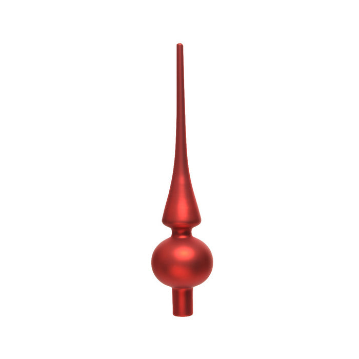 Punta per albero di natale in vetro