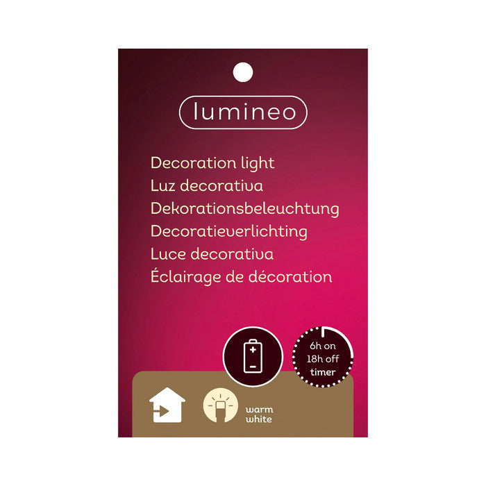 Albero decorativo luminoso in tessuto effetto peluche con micro LED