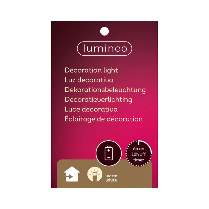 Albero decorativo luminoso in tessuto effetto peluche con micro LED