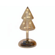Decorazione luminosa natalizia a batteria, albero con led