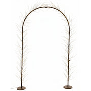 Arco luminoso con 1440 micro LED per interno/esterno 230 cm