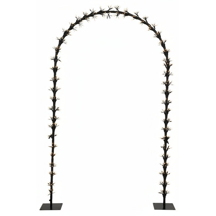 Arco luminoso con 768 LED interno ed esterno 130x23h cm