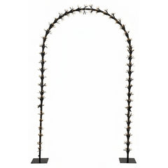 Arco luminoso con 768 LED interno ed esterno 130x23h cm