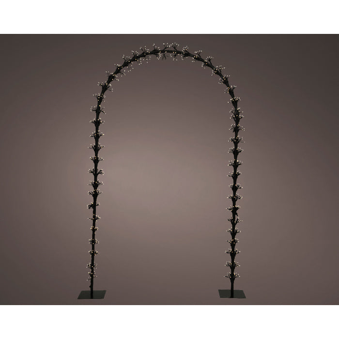 Arco luminoso con 768 LED interno ed esterno 130x23h cm