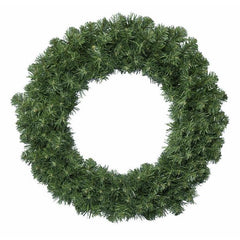 Corona verde per decorazione natalizia interno/esterno 150 cm