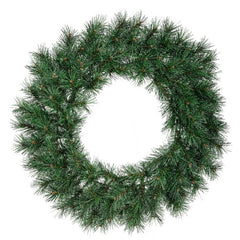 Corona verde per decorazione natalizia 50 cm