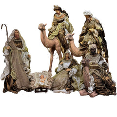 Set Natività con Re Magi su cammello - Mark Roberts