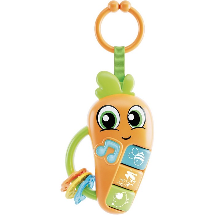 Carotina Baby Carrot sonaglio con luci e suoni