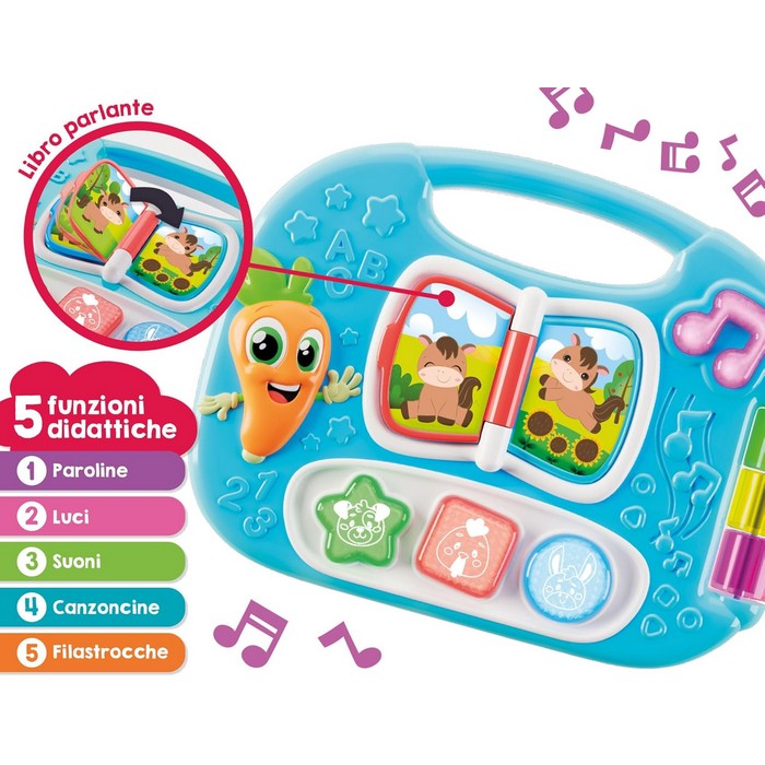 Carotina Baby Mini Tavolino educativo La Fattoria
