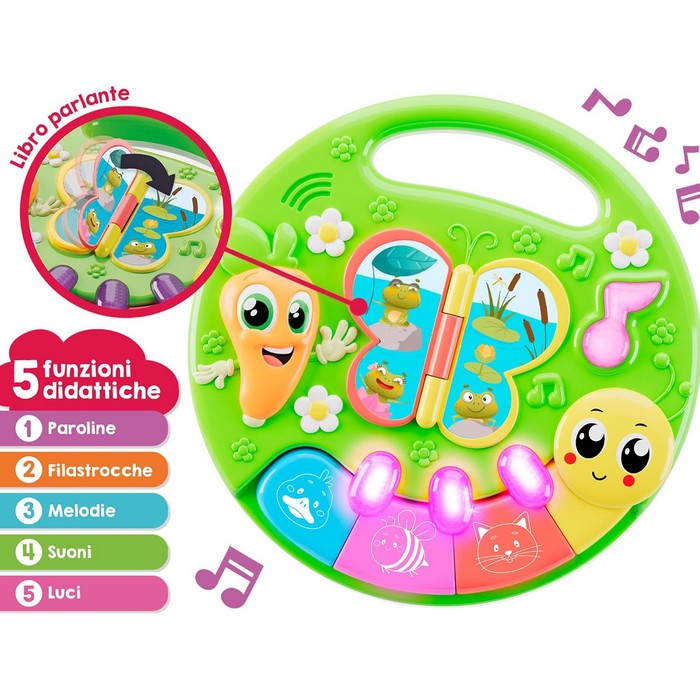 Carotina Baby Mini Tavolino educativo Gli Animali