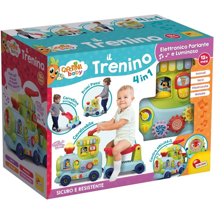 Carotina Baby Il Trenino 4 in 1