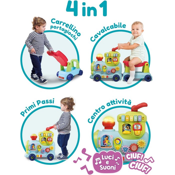 Carotina Baby Il Trenino 4 in 1
