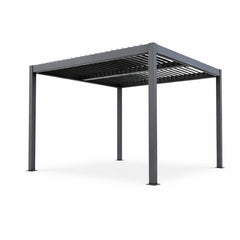Pergola da giardino bioclimatica in alluminio 3x4 mt - Atena