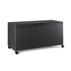 Baule da giardino porta-cuscini in alluminio con ruote - Ocean