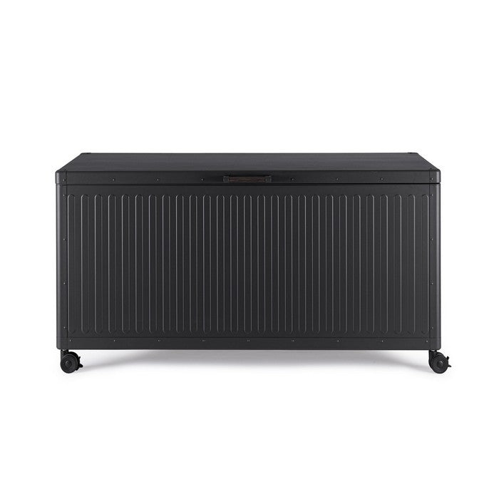 Baule da giardino porta-cuscini in alluminio con ruote - Ocean