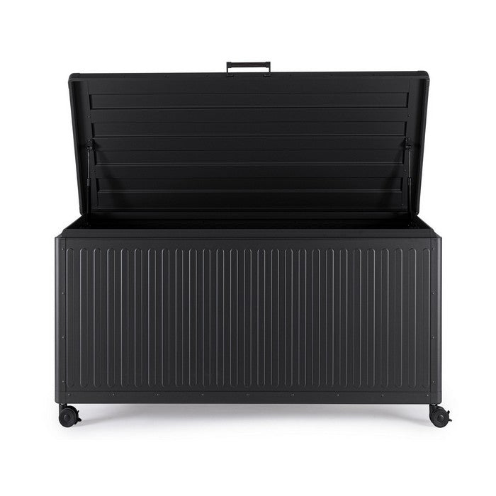 Baule da giardino porta-cuscini in alluminio con ruote - Ocean