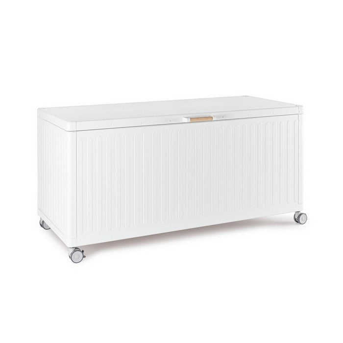 Baule da giardino porta-cuscini in alluminio con ruote - Ocean