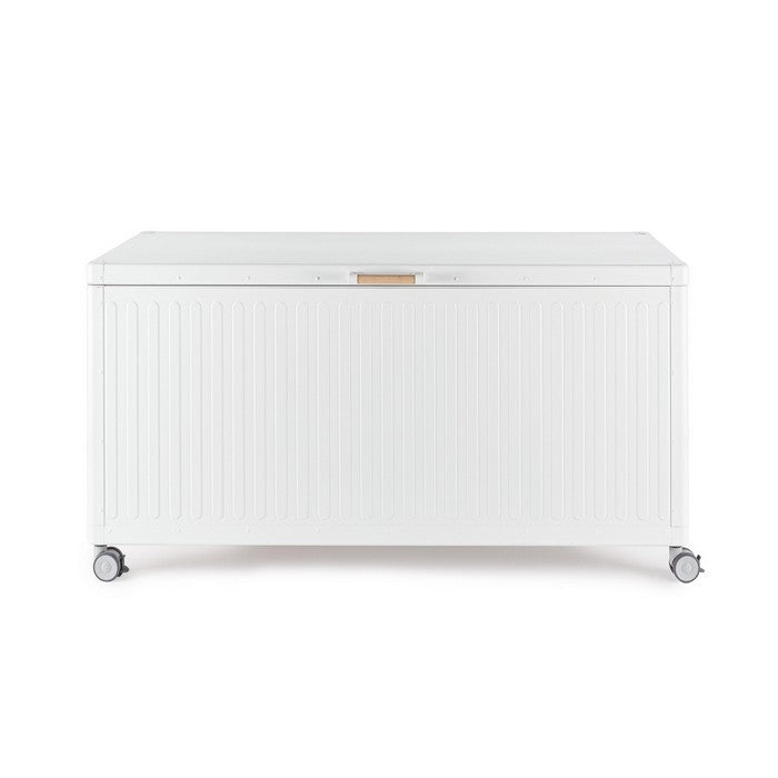 Baule da giardino porta-cuscini in alluminio con ruote - Ocean