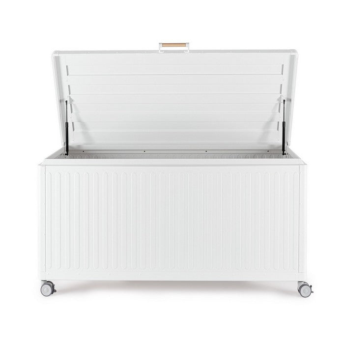 Baule da giardino porta-cuscini in alluminio con ruote - Ocean