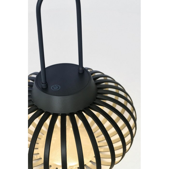 Lampada da tavolo tonda a LED - Saryn