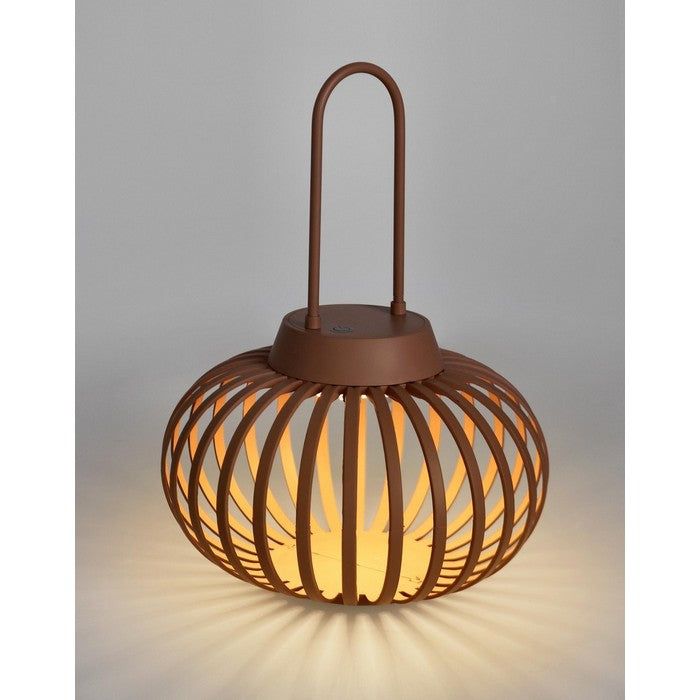 Lampada da tavolo tonda a LED - Saryn