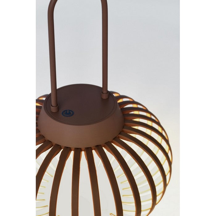 Lampada da tavolo tonda a LED - Saryn