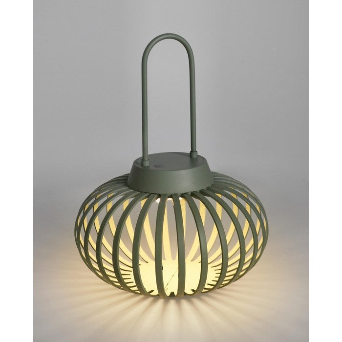 Lampada da tavolo tonda a LED - Saryn