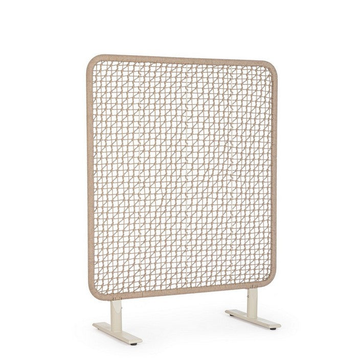 Paravento da giardino in alluminio e corda olefin - Babilo