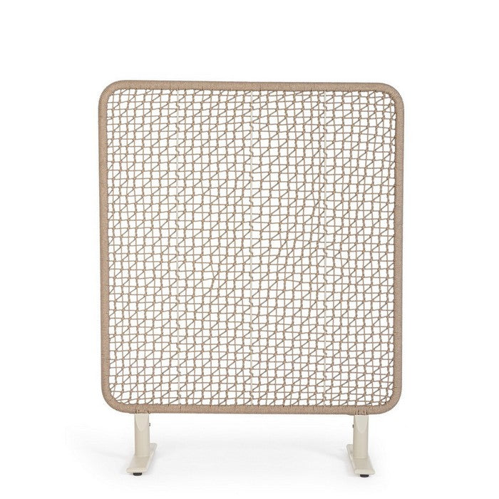 Paravento da giardino in alluminio e corda olefin - Babilo