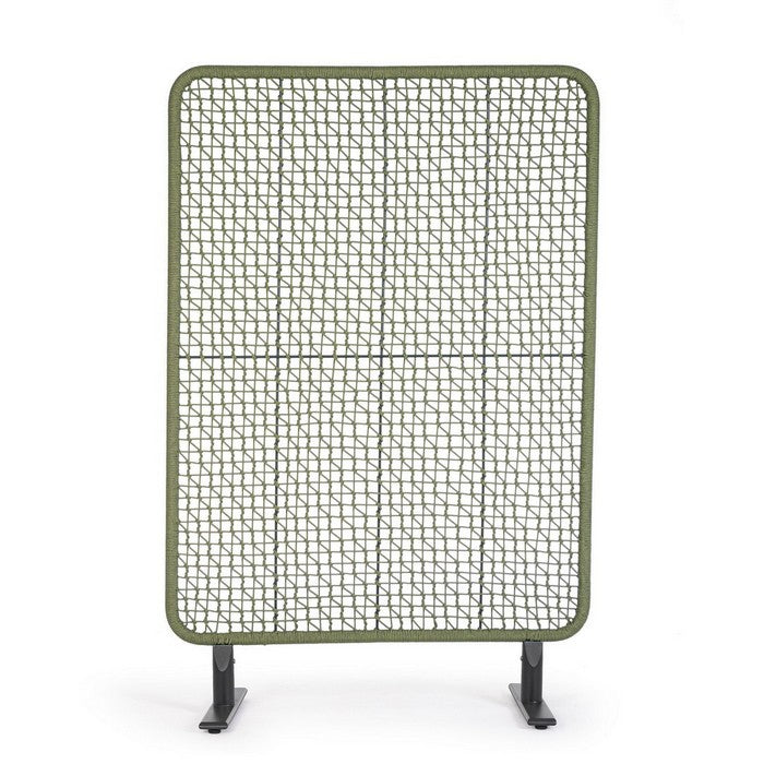 Paravento da giardino in alluminio e corda olefin - Babilo