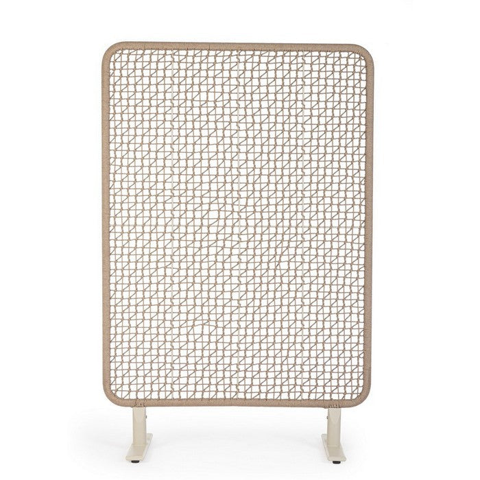 Paravento da giardino in alluminio e corda olefin - Babilo