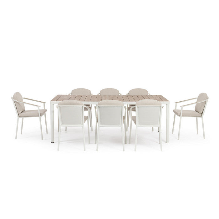 Set tavolo con 8 sedie da esterno - Ulises