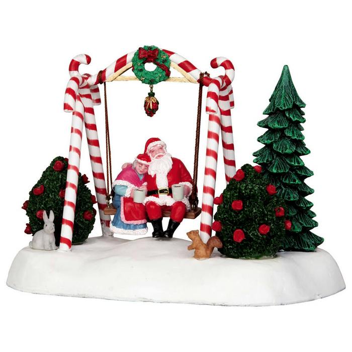 Altalena per villaggio natalizio - Santa Swing