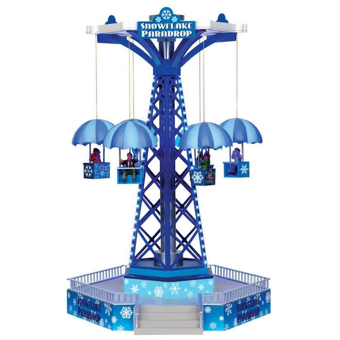 Giostra per villaggio natalizio - Snowflake Paradrop