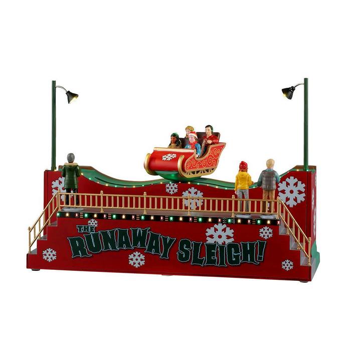 Giostra per villaggio natalizio - The Runway Sleigh