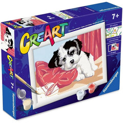 Creart kit pittura per bambini Cucciolo affettuoso