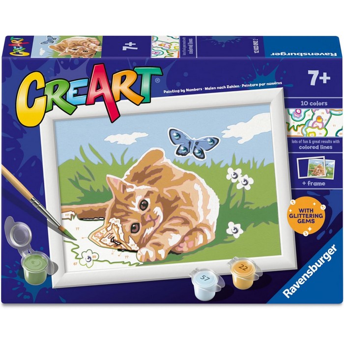 Creart kit pittura per bambini Gattino gioioso