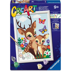 Creart kit pittura per bambini Adorabili cerbiatti