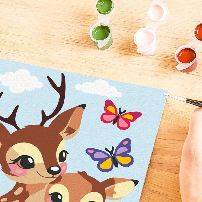 Creart kit pittura per bambini Adorabili cerbiatti