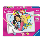 Creart kit pittura per bambini Barbie Amiche Per sempre