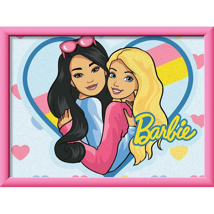 Creart kit pittura per bambini Barbie Amiche Per sempre