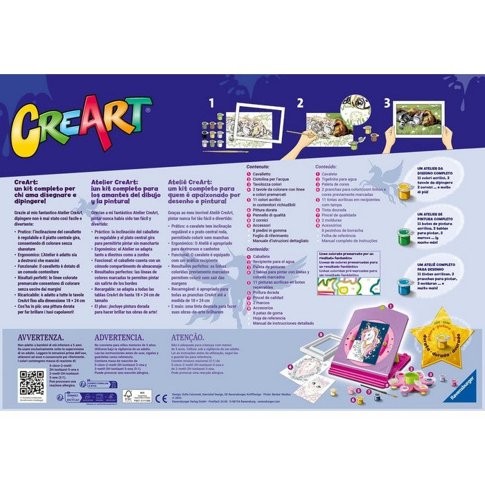 Creart kit pittura per bambini Unicorno