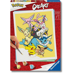 Creart kit pittura per bambini Pokémon leggendari