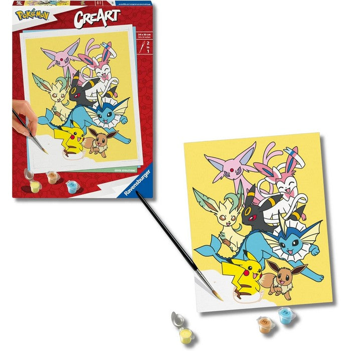 Creart kit pittura per bambini Pokémon leggendari